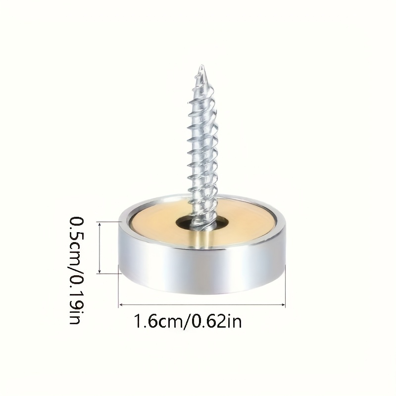 8 peças de tampas decorativas  - Furniture Hardware Screws avaliação e preço