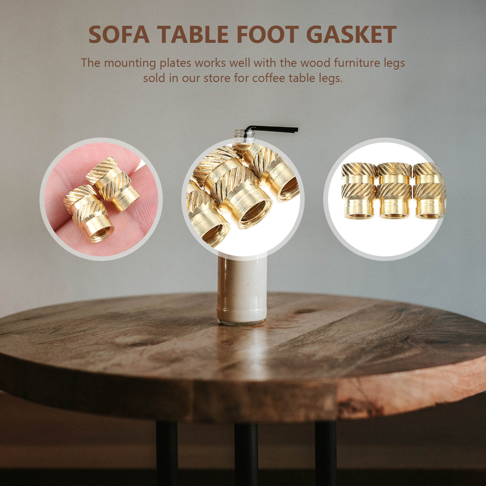 20 Peças de Porcas de Inserção - Furniture Hardware Barrel Nut avaliação e preço