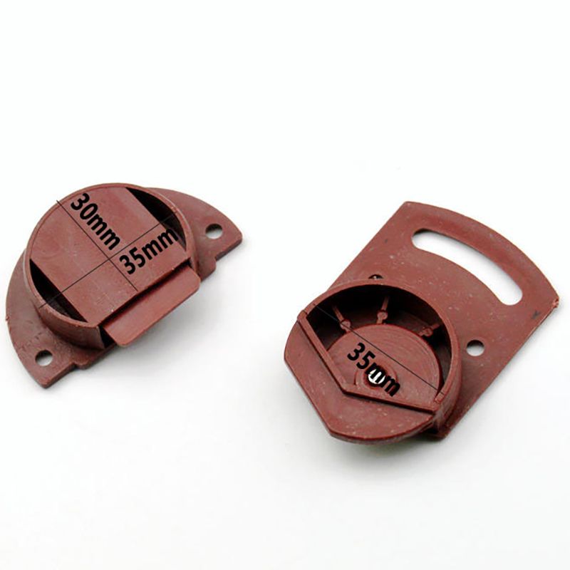 1 conjunto de rodas de plástic - Furniture Rails Hardware avaliação e preço