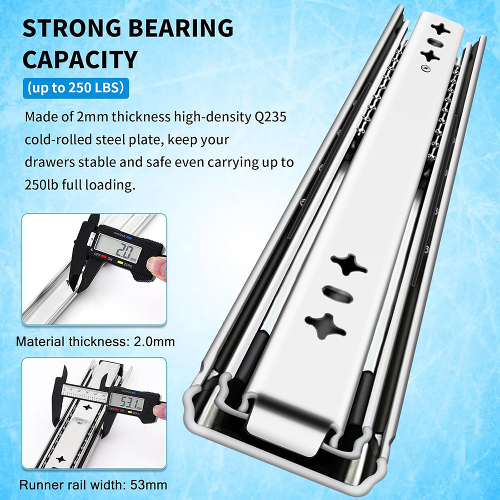 1 par de corrediças de gaveta  - Drawer Slide Pair avaliação e preço